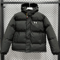 2024-25 MF5 UA Black Hooded Cotton Coat #棉衣