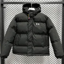 2024-25 MF5 UA Black Hooded Cotton Coat #棉衣
