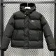 2024-25 MF5 UA Black Hooded Cotton Coat #棉衣