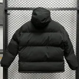 2024-25 MF3 NK Black Hooded Cotton Coat #棉衣