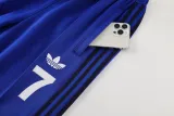 2024-25 Man Utd Fancy blue Jacket Tracksuit #09