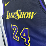 2024-25 LAKERS BRYANT #24 Royal blue City Edition Top Quality Hot Pressing NBA Jersey