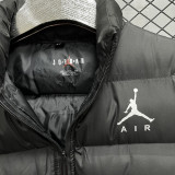 2024-25 J2 Jordan AIR Black Cotton jacket vest (Waistcoat) #马甲