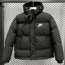 2024-25 MF3 NK Black Hooded Cotton Coat #棉衣