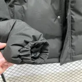 2024-25 MF3 NK Black Hooded Cotton Coat #棉衣