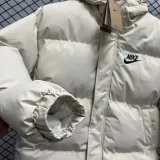 2024-25 MF3 NK White Hooded Cotton Coat #棉衣