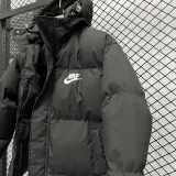 2024-25 MF3 NK Black Hooded Cotton Coat #棉衣