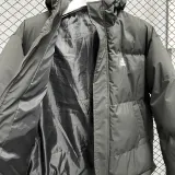 2024-25 MF4 AD Black Hooded Cotton Coat #棉衣