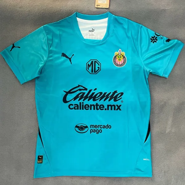 2024-25 Chivas Lake Blue Goalkeeper Soccer Jersey