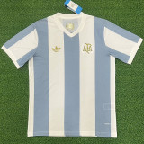 2024-25 Argentina 50th Anniversary 1:1 Fans Soccer Jersey