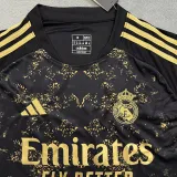 2024-25 RMA Black Special Edition Fans Soccer Jersey *黑金前金