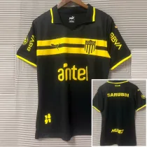 2024-25 Atletico Penarol Black Away Fans Soccer Jersey *前横条