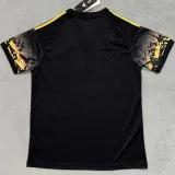 2024-25 RMA Black Special Edition Fans Training shirts (黄袖前灰)