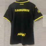 2024-25 Atletico Penarol Black Away Fans Soccer Jersey (前横条)
