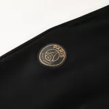 2024-25 PSG Jordan Khaki Pink Jacket Tracksuit #03