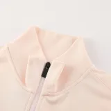 2024-25 PSG Jordan Khaki Pink Jacket Tracksuit #03