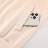 2024-25 PSG Jordan Khaki Pink Jacket Tracksuit #03
