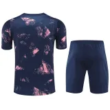 2024-25 PSG Jordan Dark blue Training Short Suit