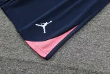 2024-25 PSG Dark blue Tank top and shorts suit