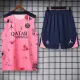 2024-25 PSG Pink Tank top and shorts suit
