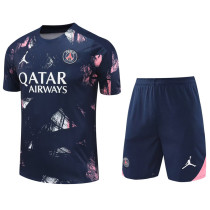 2024-25 PSG Jordan Dark blue Training Short Suit
