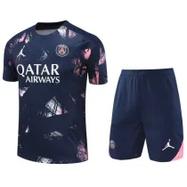 2024-25 PSG Jordan Dark blue Training Short Suit