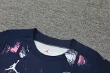 2024-25 PSG Jordan Dark blue Training Short Suit