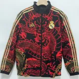 2024-25 RMA Red & Black Double Sided Windbreaker (双面风衣)(红龙)