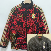 2024-25 RMA Red & Black Double Sided Windbreaker (双面风衣)(红龙)