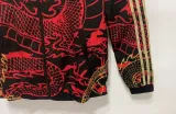 2024-25 RMA Red & Black Double Sided Windbreaker (双面风衣)(红龙)