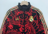 2024-25 RMA Red & Black Double Sided Windbreaker (双面风衣)(红龙)
