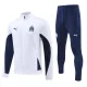 2024-25 Marseille White Jacket Tracksuit