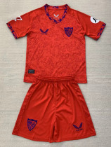 2024-25 Sevilla Away Kids Soccer Jersey