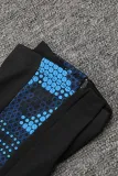 2024-25 Napoli Blue Black Half Pull Tracksuit (半拉链)