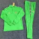 2023-24 Real Betis Green Half Pull Tracksuit (Pants Have Pocket)(半拉链)