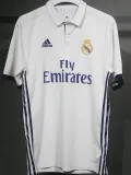 2016-2017 RMA Home Player Version 球员 Retro Soccer Jersey
