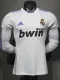 2010-2011 RMA Home Player Version 长袖球员 Long Sleeve Retro Soccer Jersey