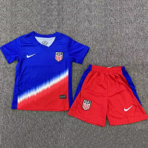 2024-25 USA Away Kids Soccer Jersey