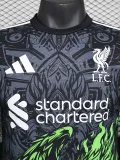 2025-26 LIV Black Green Special Edition Player Version Training shirts