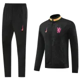 2024-25 CHE Black Jacket Tracksuit #02