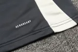 2024-25 Man Utd Dark gray Half Pull Tracksuit (半拉链)