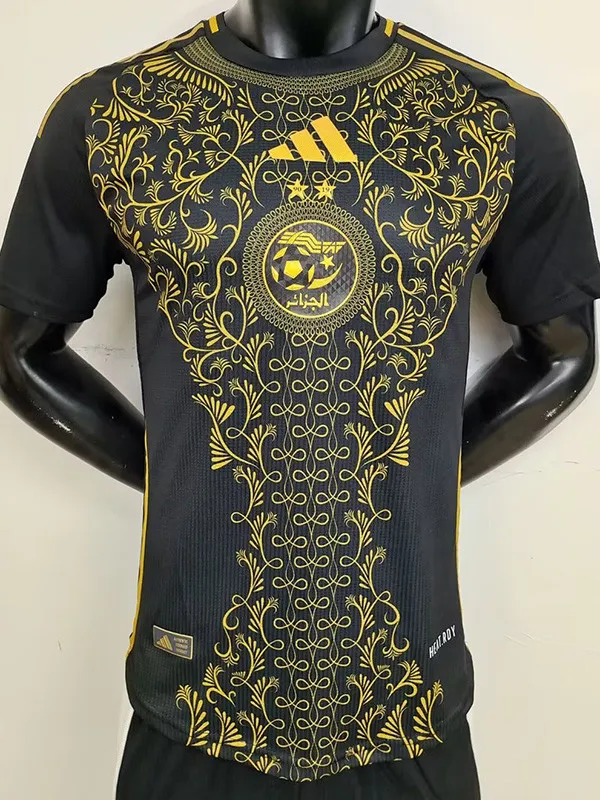2024-25 Algeria Black Special Edition Player Version Training shirts #A34