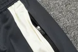 2024-25 Man Utd Dark gray Half Pull Tracksuit (半拉链)