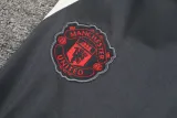 2024-25 Man Utd Dark gray Half Pull Tracksuit (半拉链)