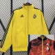 2024-25 RMA Yellow & Red Double Sided Windbreaker (双面风衣)