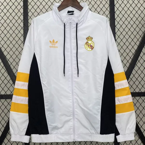 2024-25 RMA White Windbreaker