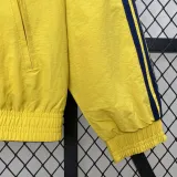 2024-25 RMA Yellow & Red Double Sided Windbreaker (双面风衣)