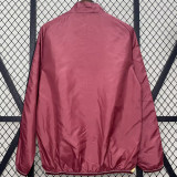 2024-25 Roma Red & Khaki Double Sided Windbreaker (双面风衣)