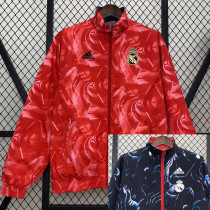 2024-25 RMA Red & Black Double Sided Windbreaker (双面风衣)