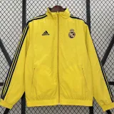2024-25 RMA Yellow & Red Double Sided Windbreaker (双面风衣)